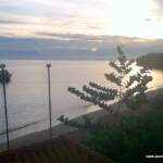 Jamaican sunrise, looking northeast from balcony Jamaican sunrise, looking northeast from balcony