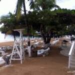 View of main beach from SCUBA desk View of main beach from SCUBA desk