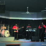 House band on the main stage House band on the main stage