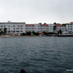 View of hotel from the water View of hotel from the water
