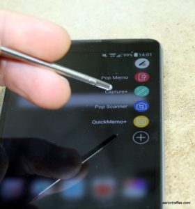 Stylus software on the Stylo 2 V