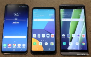 S8+, LG G6, LG V20